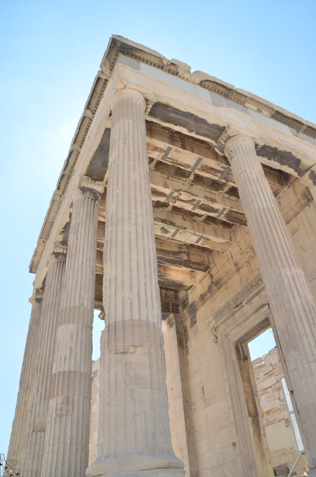 Part of Temple of Hephaestus