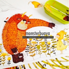 monsterbuaya cool indonesian illustrator