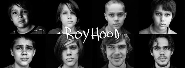 The Boy from Boyhood growing faces